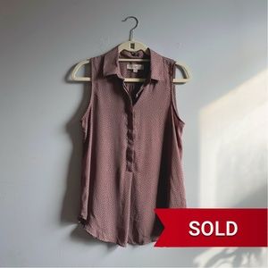 SOLD Comma Print Top | LOFT